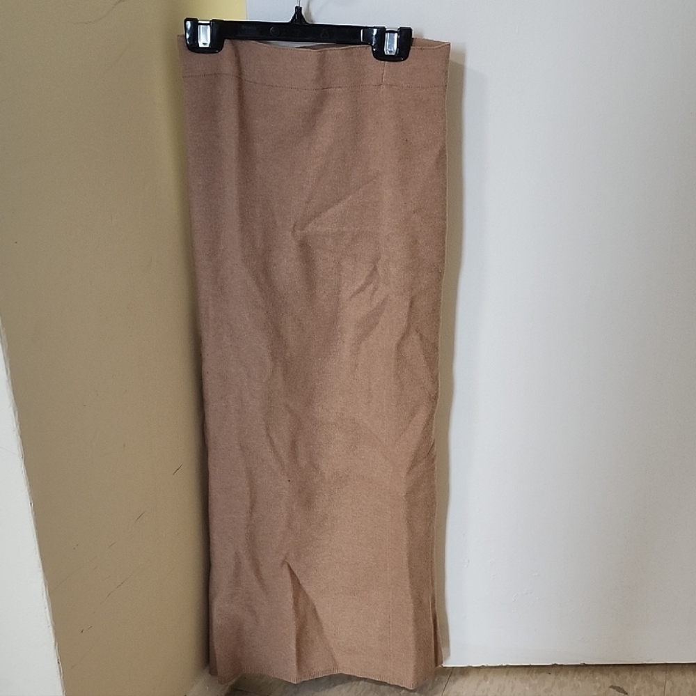 Babaton Tan Pencil Skirt